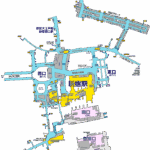 東京新宿 地下通路map