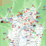 京都全体 紅葉map（タップで大きい画像が開きます。PDFは 最下部にあります）