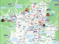 京都全体 さくらmap（タップで大きい画像が開きます。PDFは 最下部にあります）