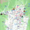 京都全体 さくらmap（タップで大きい画像が開きます。PDFは 最下部にあります）
