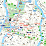 広島 広島駅周辺map（タップで大きい画像が開きます。PDFは最下部にあります）
