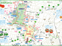 青森 弘前城周辺map