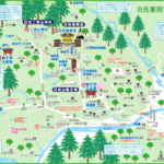 日光東照宮周辺map