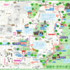 京都 銀閣寺・哲学の道・南禅寺map