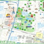 新世界・天王寺map