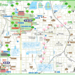 奈良 平城京map（タップで大きい画像が開きます。PDFは 最下部にあります）