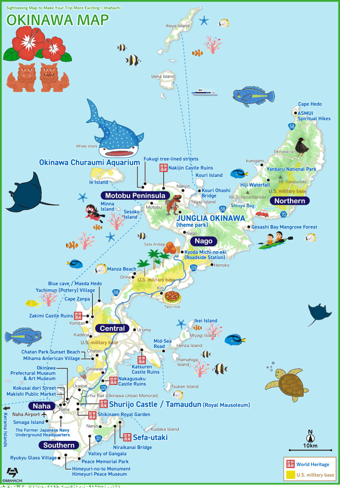 OKINAWA MAP