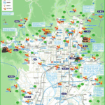 京都秋季觀光地圖